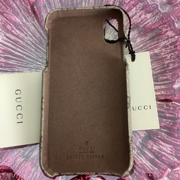 SOLD Gucci - GG Supreme - The Ophidia case for iPhone X and XS - Picture 6 of 7